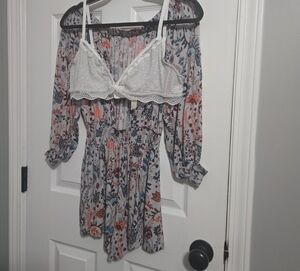 FREE PEOPLE ROOMPER & BRA